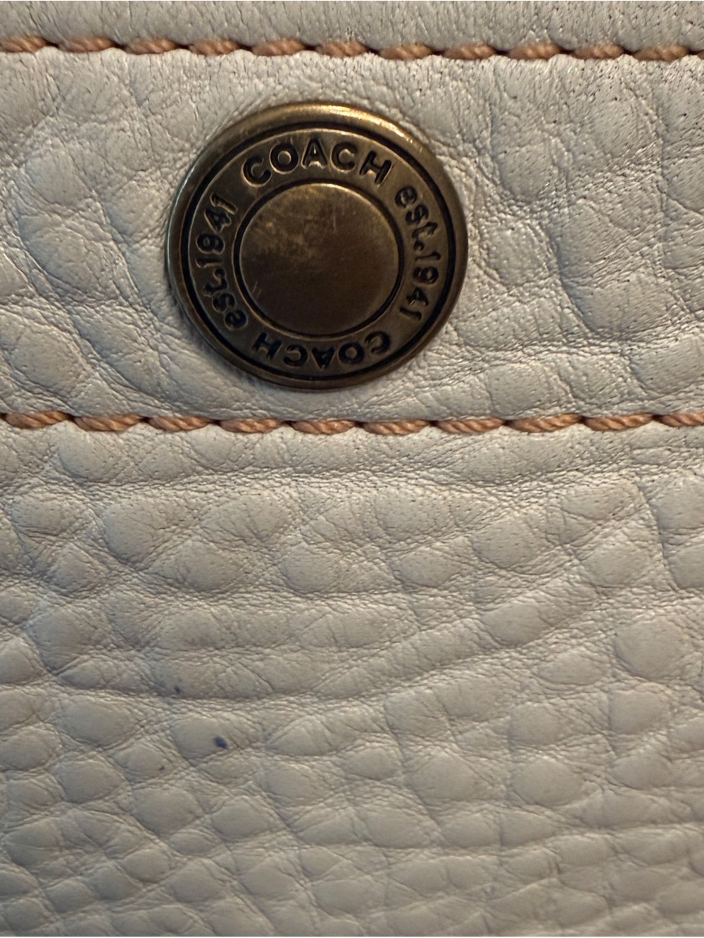 COACH Like NEW Authentic Y2K Vintage Chelsea Hobo Bag Pebbled Leather - Picture 5 of 9